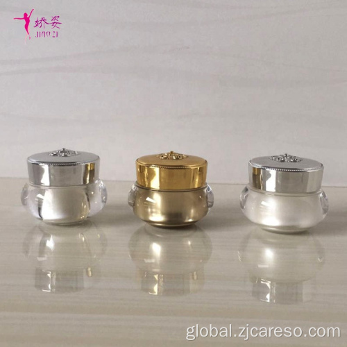 Jars For Creams And Lotions 5g/8g/10g Cosmetic Eye Cream Jar with electroplated lid Supplier